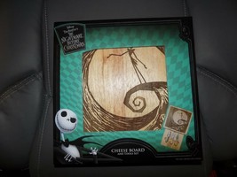 Tim Burtons Nightmare Before Christmas Wood Cheese Board And Tools Set NEW - £91.85 GBP