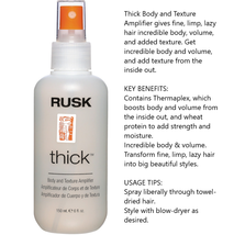 Rusk Designer Collection Thick Body and Texture Amplifier, 6 Oz. image 3