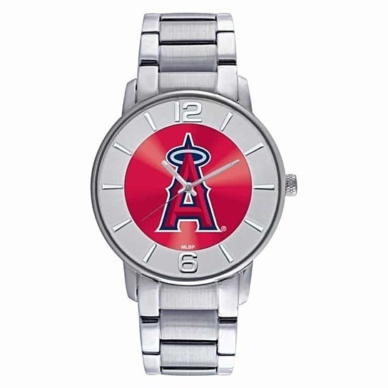   Game Time Watch MLB Women's Pearl Series, Anaheim Angels Watch Silver 35mm - $35.95