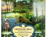 1936 Attend the Texas Centennial Celebrations Book Chrysler Hall Dallas - £38.88 GBP
