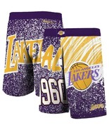 Large Mitchell &amp; Ness Los Angeles Lakers Hardwood Classics Jumbotron Men... - $49.99