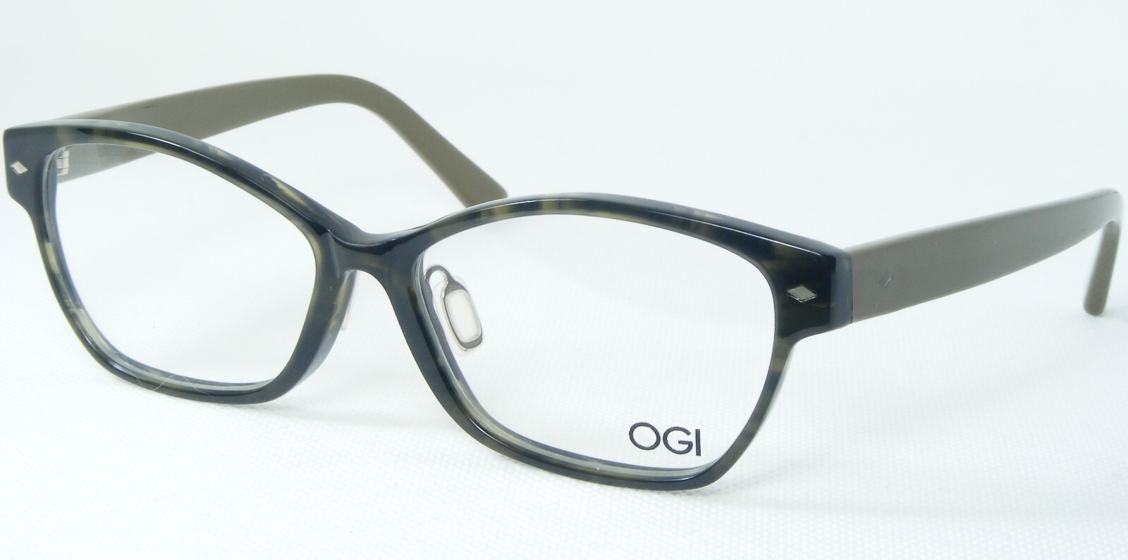 OGI EVOLUTION 6003 1332 Grüne Demi Brillen Kunststoffrahmen 54-14-140mm - $64.58