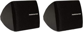 Mountable Indoor Speakers For Bookshelves In Black From Theater Solutions, Model - $43.93