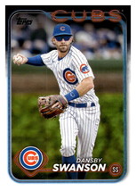 2024 Topps #164 Dansby Swanson NM-MT Cubs ID:68309 - $1.67