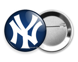 New York Yankees Baseball Team Pin Pinback Button Flair Sport Game Fan Gift Idea - £16.90 GBP+