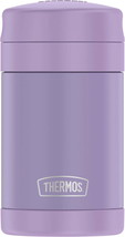 Thermos Vacuum Insulated Food Jar with Folding Spoon, Lavender, 16 Ounce - £27.64 GBP
