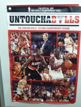 &quot;Untouchabulls&quot; Chicago Bulls Large Poster Michael Jordan Scottie Pippen 1992 - £27.68 GBP