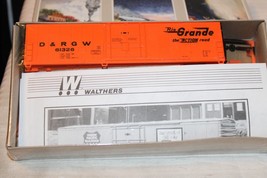 HO Scale Walthers, 50&#39; FGE Box Car, D&amp;RGW Rio Grande, Orange #61326 932-4754 - £31.97 GBP