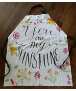 You are my sunshine Apron Bib Adjustable Neck for Gardening Cooking Long... - $13.56 CAD