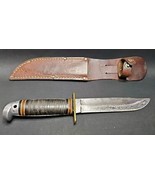 Vintage Western Boulder Co. USA Pat No 1967479 Survival Knife &amp; Sheath 1... - $3,697.65 MXN