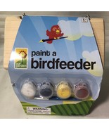 Our Garden Build And Paint A Bird Feeder DIY Wooden Craft Kit - $13.47 CAD