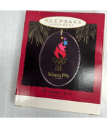Hallmark 1996 Olympic Spirit Atlanta Torch Flame Logo Vintage Keepsake Ornament - $8.82