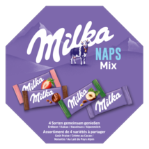 Milka Chocolate NAPS variety box 138g Made in Germany FREE SHIPPING - $240.25 MXN