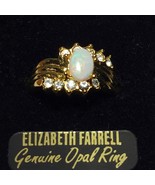 Vintage Elizabeth Farrell Opal Ring - £12.71 GBP