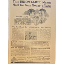 Union Made Print Ad Dr Hess White Diarrhea Tablets March 1928 Frame Ready - £7.00 GBP