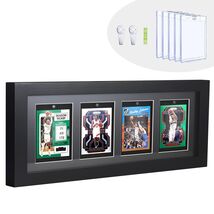 Standard Trading Card Display Case 4 PSA Slab Football Baseball Sport Wo... - $49.45