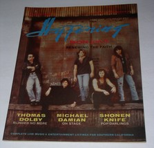 Bon Jovi Happening Magazine Vintage 1993 Local Publication Thomas Dolby - £19.65 GBP