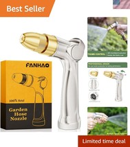 Adjustable High Pressure Metal Hose Sprayer with Ergonomic Thumb Control - $29.49
