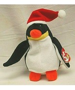 Ty Original Beanie Baby Zero Penguin Beanbag Plush Toy Swing &amp; Tush Tags b - £13.19 GBP