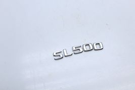 2003 MERCEDES-BENZ SL500 EMBLEM BADGE LETTERING Q0465 image 6