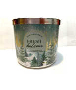 FRESH BALSAM Bath &amp; Body Works 3 Wick Candle   14.5OZ   BRAND NEW - $25.60