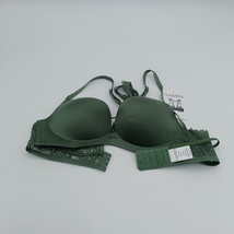 YAZZIUS Underwear Adjustable underwire free sexy lingerie for women, green - $23.99