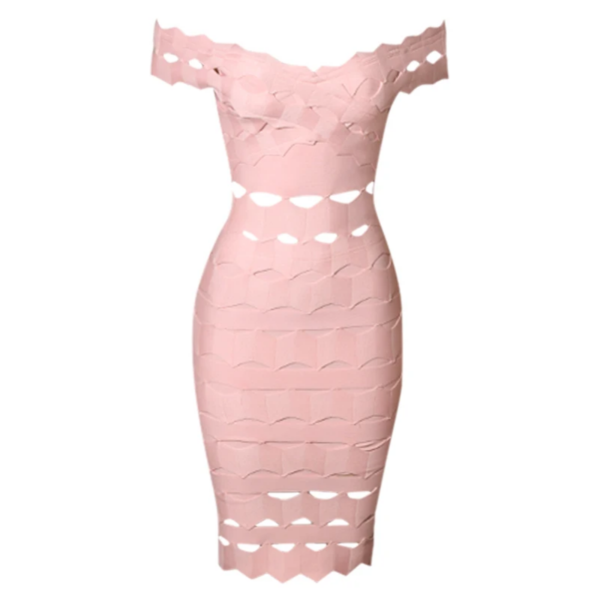 Summer Sexy Off Shoulder Burgundy Black Beige Blue Mini Bodycon Bandage Dress Item image 8