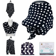 Swaddle nursing shawl poncho stroller car seat shopping cart cover multi use - £12.06 GBP