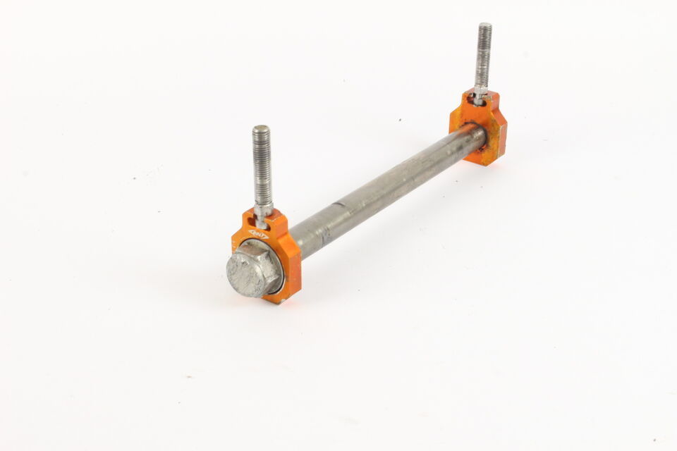 2008 Ktm 505 Sxf OEM Rear Axle With Aftermarket Swingarm Chain Tensioner... - $54.44