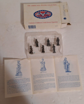 Liberty Falls Americana Pewter Collection 6 Figurines Louden Miner Snake Eye etc - £9.15 GBP