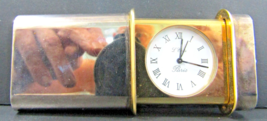L' Épée Paris Travel/Table Clock Quartz Sliding Open Close with Easel - $147.51
