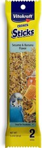 Vitakraft Sesame and Banana Sticks for Parakeets - 2 count - £7.16 GBP