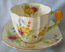Paragon Cup &amp; Saucer G748 Primrose Replica Service for Her Majesty Queen... - $317.68