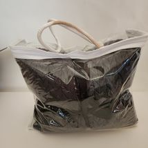 Jacquard Flannel Throw Blanket Charcoal Color 50 X 60 - $10.39