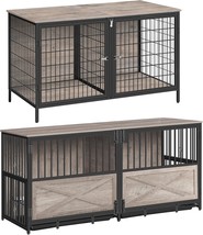 43.3 Dog Kennel With Removable Divider And 63. Heavy Duty Dog Kennels With D - £266.34 GBP