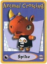 Animal Crossing Spike Villager E-Reader Character Card 059 Nintendo GBA - £4.34 GBP