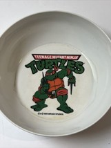 Vintage 1989 Teenage Mutant Ninja Turtles Raphael Plastic Cereal Bowl Peter Pan - £7.46 GBP