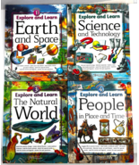 Explore And Learn Homeschooling Books 1, 2, 3, &amp; 4 Hardcover - $290.38 MXN