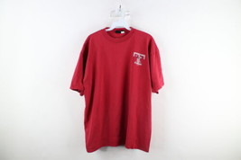 Vintage Y2K 2009 Mens XL Faded Minor League Baseball Toledo Mud Hens T-Shirt Red - £27.48 GBP