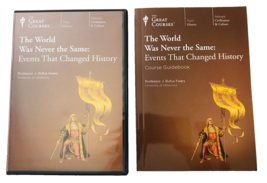 Great Courses Events That Changed History DVDs Guidebook Civilization &amp; Culture - $19.34