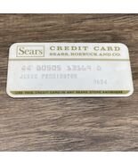 Vintage 1970s Sears Princess Size Credit Charge Card Pre Magnetic Strip ... - $13.79 CAD