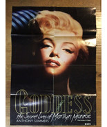 MARILYN MONROE POSTER BOOK NOVEL “GODDESS”  BY ANTHONY SUMMERS - €25,87 EUR