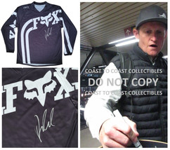 Ricky Carmichael Signed Fox Jersey COA Proof Autographed Supercross Motocross - £276.96 GBP