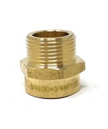 G Thread (Metric BSPP) Male to NPT Female Adapter - Lead Free (3/4&quot; x 3/4&quot;) - $20.29 CAD