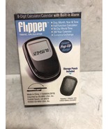 FLIPPER Travel CALCULATOR 2003 Flip Phone Design Calendar Built In Alarm... - £8.59 GBP