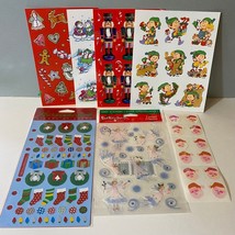 Vintage Christmas Stickers Gibson Sandylion American Greetings &amp; Stickopotamus - $19.99