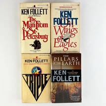 Ken Follett Paperback 4 Book Lot #1 - £11.93 GBP