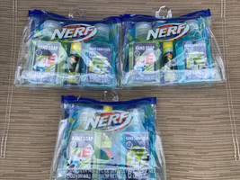 3X - NERF Hand Soap Lip Balm and more w/ Carry Case Set - £4.65 GBP