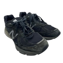 New Balance 990v4 Black Suede M990bb4 Men’s Size 10 2E Wide Shoes Made In USA - £59.46 GBP