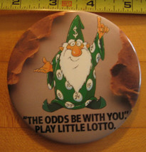 The Odds Be with You Play Little Lotto Pinback Button - £3.83 GBP